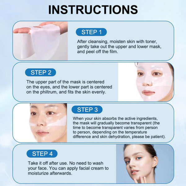 Face Mask Brightening Firming Deep Hydration Moisturizer - Image 5