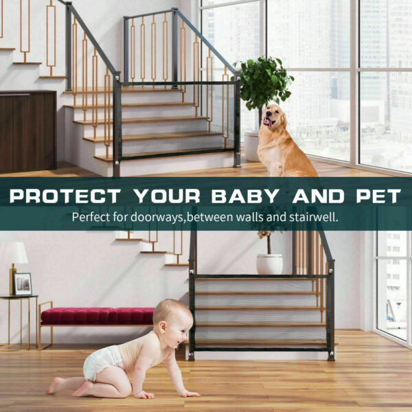 Baby Pets Safety Gate Stairs - Image 9