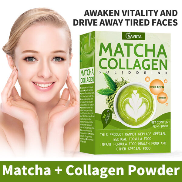 Glutathione Collagen Matcha Powder - Image 3