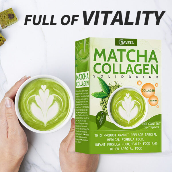 Glutathione Collagen Matcha Powder - Image 2